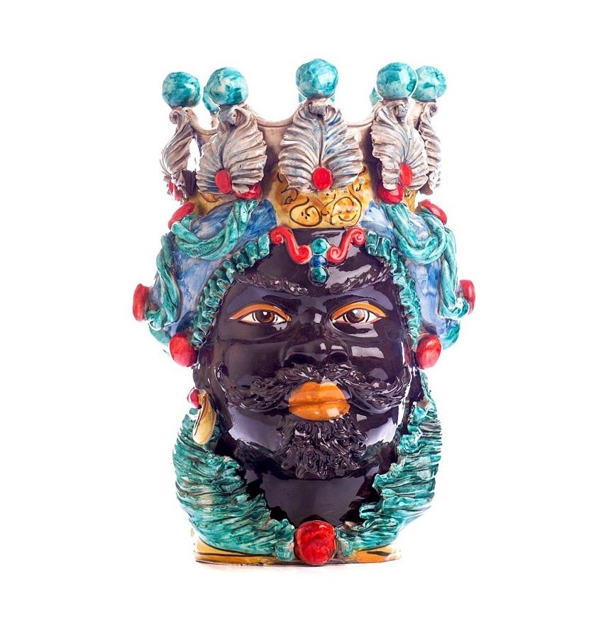 Sicilian Moor Head Vases Online Sale