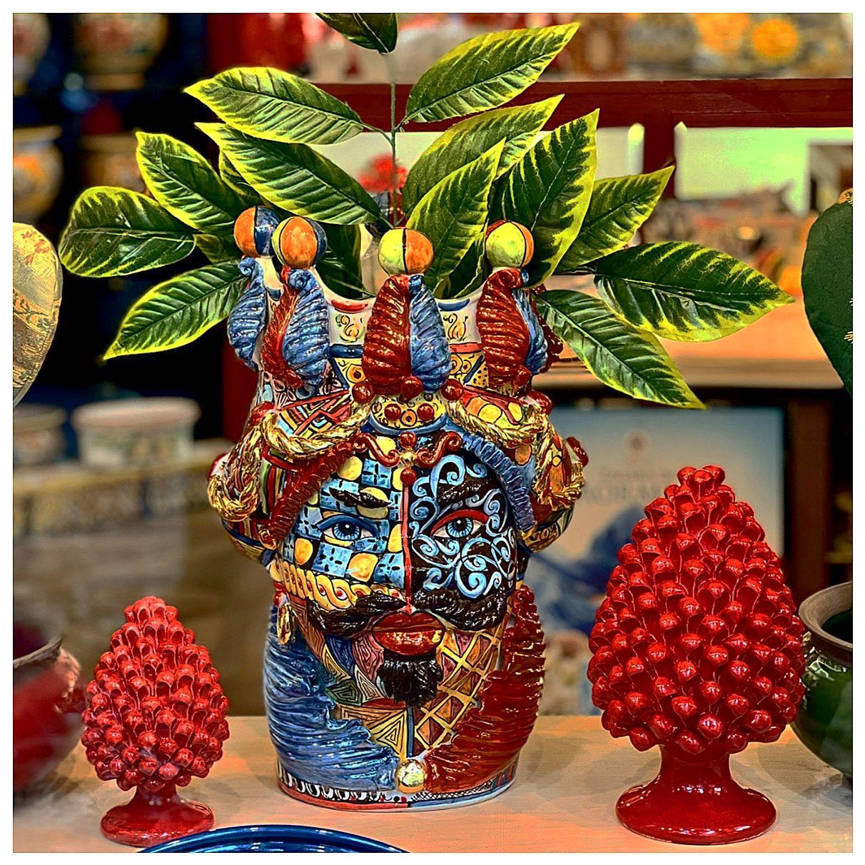 sale of sicilian ceramics